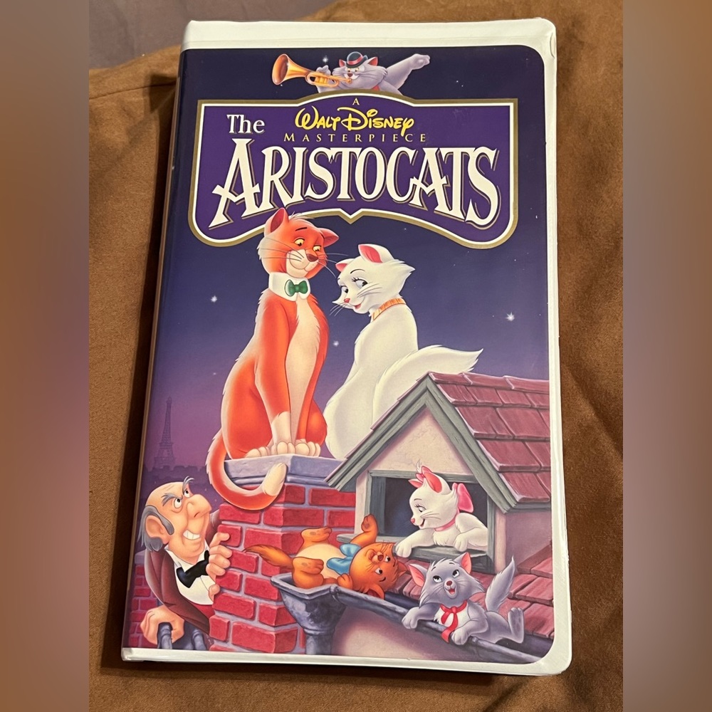 “The Aristocats” VHS Movie